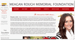 Desktop Screenshot of meaganroughmemorial.org